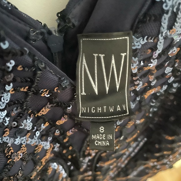 Sequin Evening Gown - Picture 3 of 5